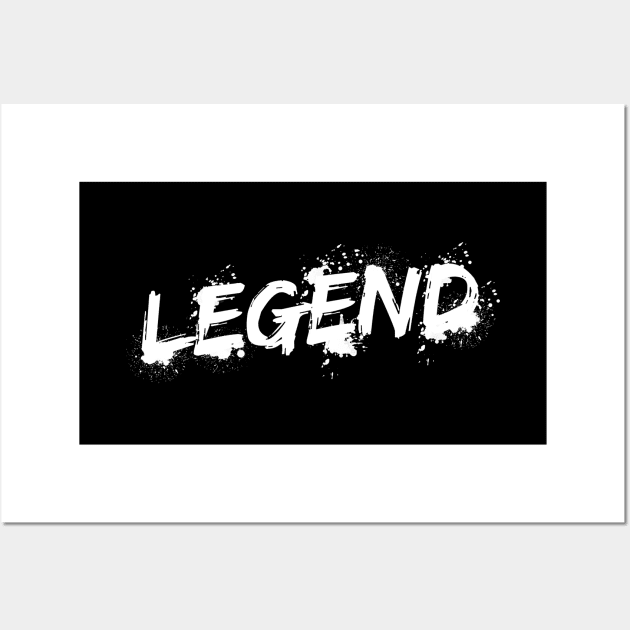 Legend Wall Art by Firts King